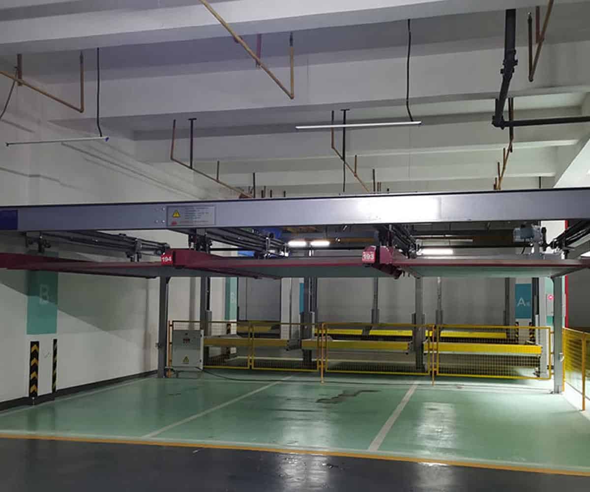 2層簡易升降類機械停車設備廠家