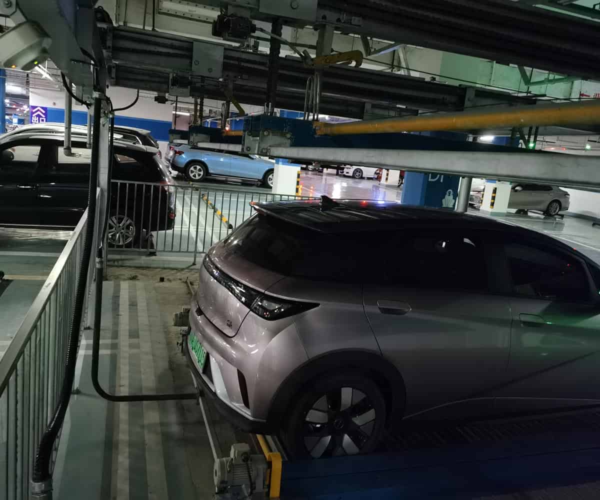 升降橫移式立體停車設備